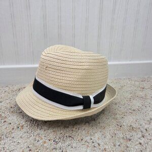 ROXY Straw Fedora Hat Women's